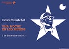 Stencil identitario (+ diseño gráfico) de La Noche de los Museos (Provincia de Buenos Aires) para la Casa Curutchet