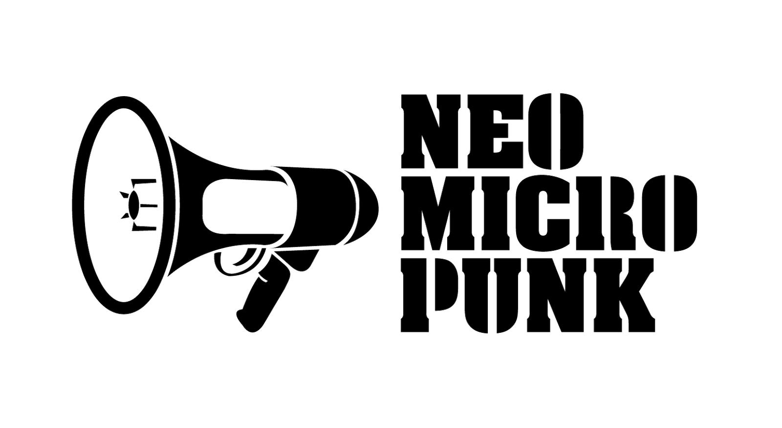 Logotipo, stencil y fotodiseño para el disco NeoMicroPunk